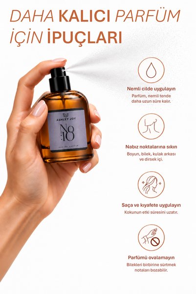 ASHLEY JOY NO:10 Erkek Parfüm EDP 50 ML | Fresh & Fougere | Bergamot, Ananas, Misk | Amber Renkli Cam Şişe