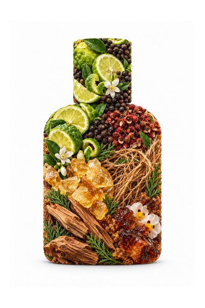 ASHLEY JOY Alpha Erkek Parfüm EDP 50 ML | Odunsu & Aromatik | Alabrian Bergamot, Sedir, | Amber Renkli Cam Şişe