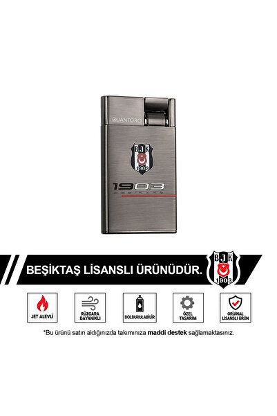 Beşiktaş Premium Jet Kutulu Taraftar Çakmak QT-1