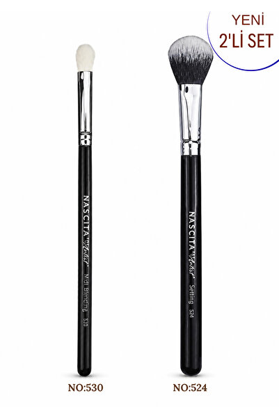 nascita Artist Serie Sabitleme Fırçası - 524 & Artist Serie Midi Karıştırma F...