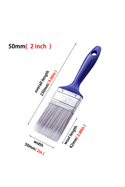 Choice1 sec857-2 Blue Rubber Handle Sharpening Water-based Brush Tool Decorat...