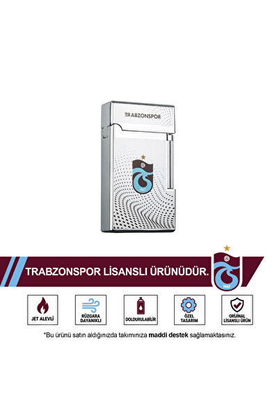 Trabzonspor Lisanslı Premium Çakmak DP-03 26U26U006