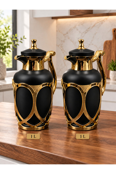 ALSAIF Al Saif - vacuum thermos set 1.0+1.0 L