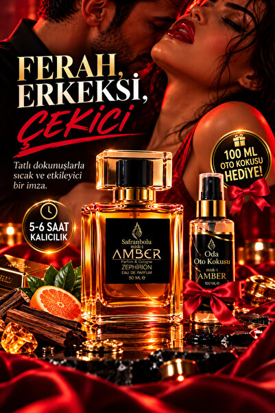safranbolu miski amber Miski Amber Afrodizyaklı Erkek Parfüm Ferah Baştan Çık...