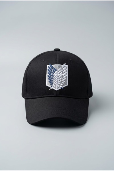 Köstebek Anime Black Attack On Titan Wings Of Liberty Hat
