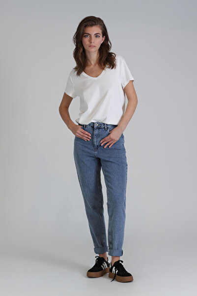 Lufian Gran Kadın Denim Slim Fit Lacivert
