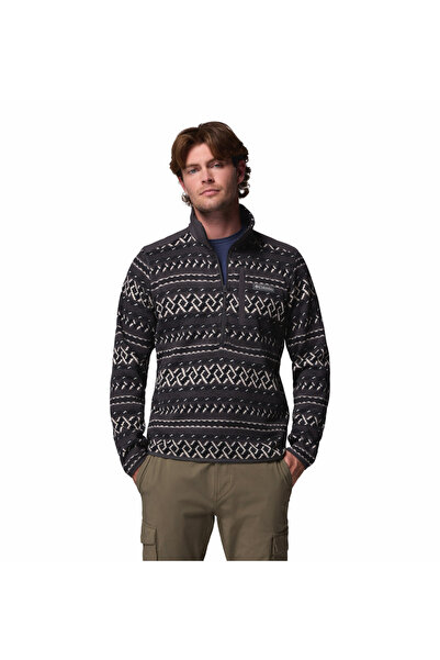 Columbia Sweater Weather Printed Yarım Fermuarlı II Erkek Polar Üst