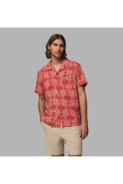 Columbia Utilizer Print Camp Erkek Kısa Kollu Gömlek
