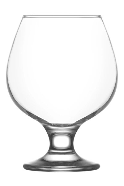 LAV Misket Cam Konyak Bardağı 6'lı 390 ml (Brendi Bardağı)