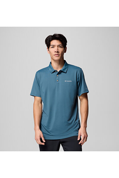 Columbia Tech Trail Utility Erkek Kısa Kollu Polo T-Shirt
