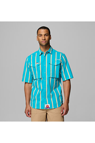 Columbia Bonefish Flats Printed Erkek Kısa Kollu Gömlek