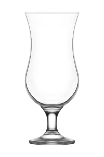 LAV Fiesta Cam Kokteyl Bardağı 6'lı 460 ml (Meşrubat/Smoothie /Milkshake/Soğu...