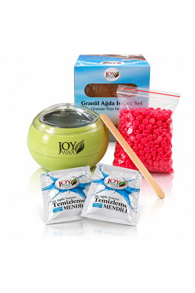 JOYWAX Joy Wax Granül Boncuk Ağda Pudralı Ağda Isıtıcılı Set