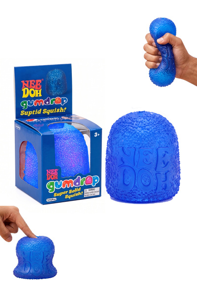 Schylling NeeDoh Gumdrop Sensory Squishy Toy – Original Gloop-Filled Textured...