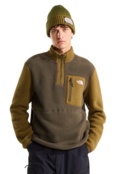 THE NORTH FACE M Yumiori 1/4 Zip Men's Outdoor Quarter Zip Fleece Top Nf0A883...