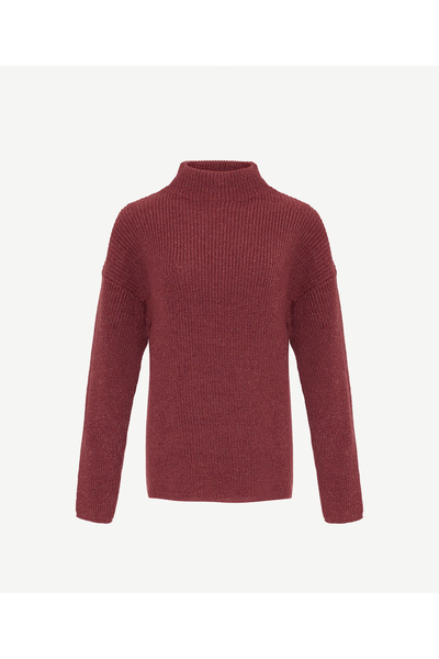 Yargıcı Wide Crew Neck Long Sleeve Sweater