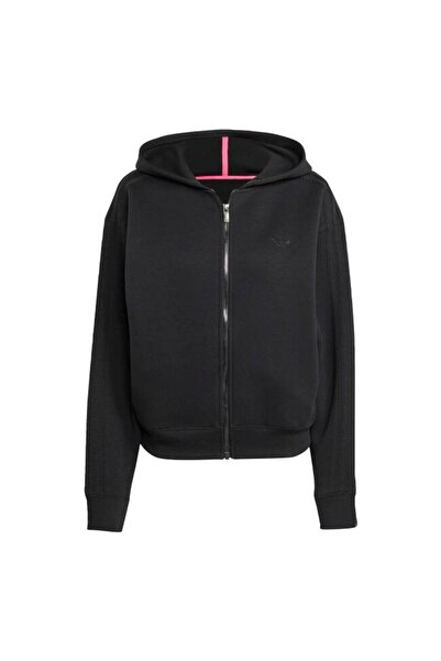 adidas Women's Casual Hooded Tracksuit Top Spacer 3S Fz Jy2619