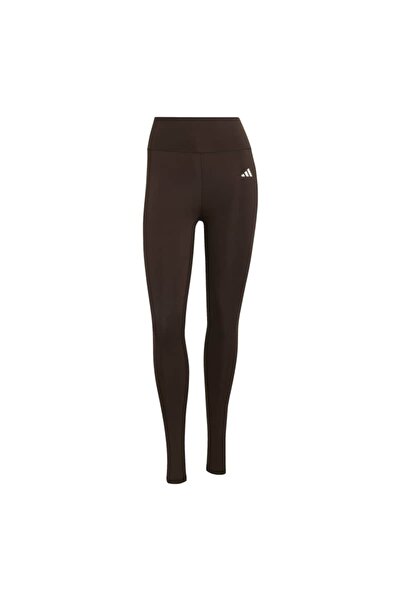 adidas Optime Essentials Cepli Kadın Kahverengi Tayt