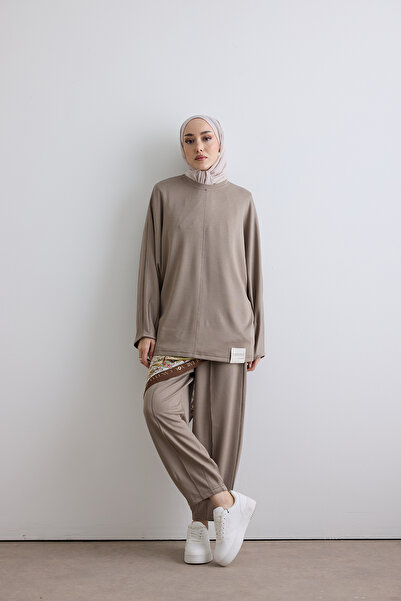 Suede Style 6718 - Stylish Comfortable Casual Modal Women's Set