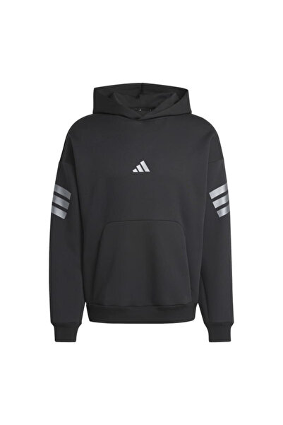 adidas سويت شيرت رياضي للجري والتدريب للرجال بغطاء للرأس M FI 3S HD HLD JX1956