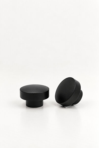 od orient design Black - Lacquered Wooden Drawer and Cabinet Handle Set of 2
