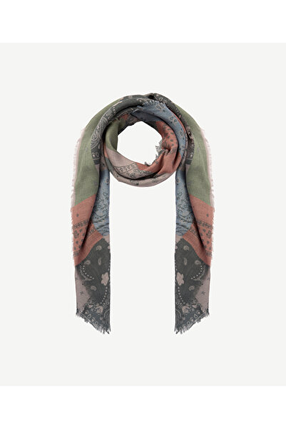 Yargıcı Mixed Patterned Square Shawl