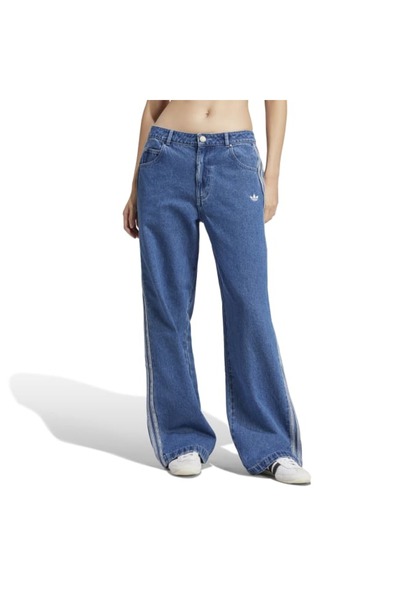adidas Pantaloni pentru femei Pantaloni de sport DENIM 3S PANT JD2574