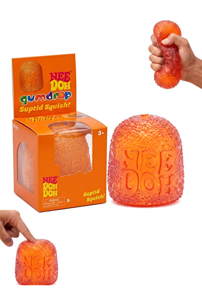Schylling NeeDoh Gumdrop Sensory Squishy Toy – Original Gloop-Filled Textured...
