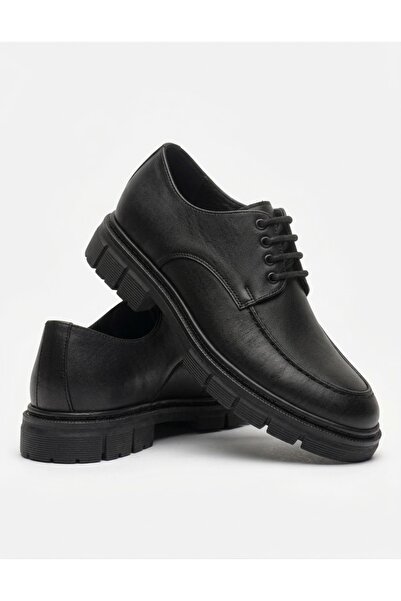 BOA BA0237 Lace-Up Classic High Sole Casual Men's Shoes