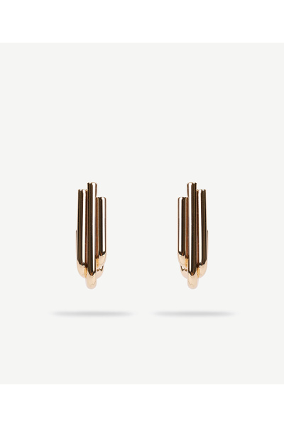 Yargıcı Long Gold Earrings