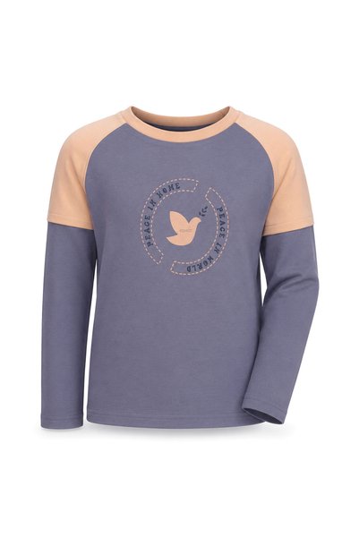 Ozmoz By Mukadder Özden Organik 2 Renk Reglan Kol Baskılı Baharlık Erkek Çocuk Sweatshirt