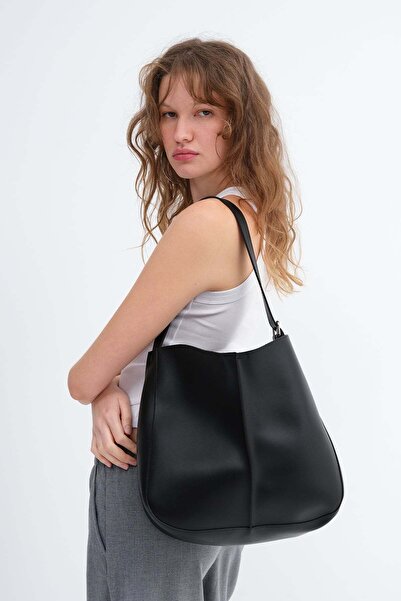 Addax Belt Detailed Hand and Shoulder Bag Ç3004