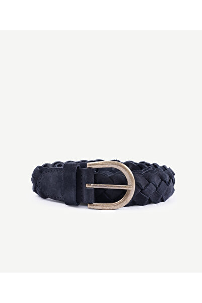 Yargıcı Leather Mesh Belt