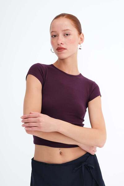 Addax Short Sleeve Basic T-Shirt P1742-L10
