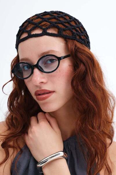 Addax Knitted Mesh Hat Şpk1093
