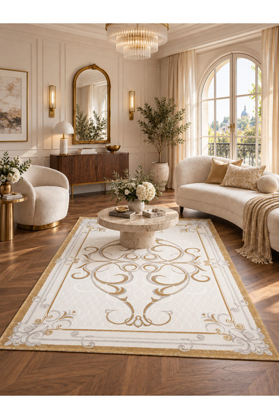 spectra home Banco Premium French Style Carpet