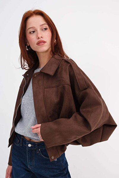 Addax Suede Bomber Jacket C141