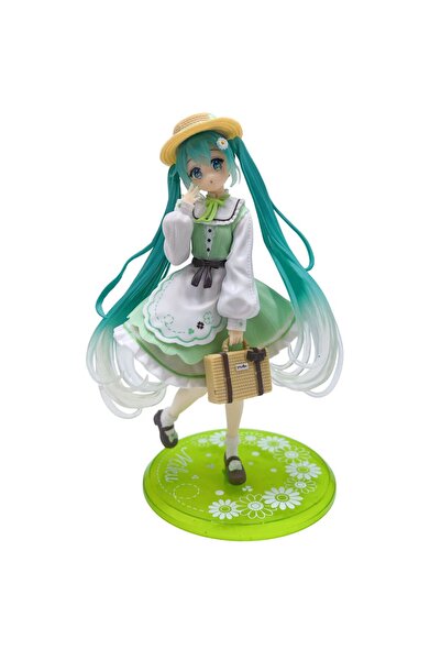 BANDAI no box Judai Fashion Figure Hatsune Miku Country PVC Action Figure Mod...