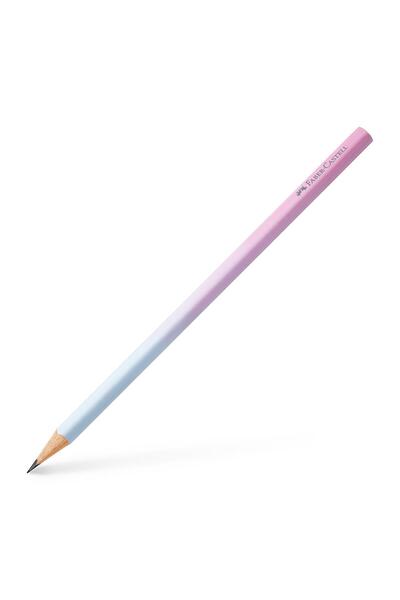 Faber Castell Μολύβι γραφίτη Β τριγωνικό ροζ-μπλε Faber-Castell