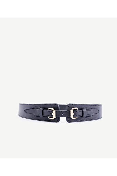 Yargıcı Elastic Leather Waist Belt