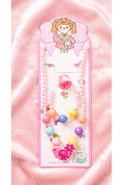 madam shushu Brb Necklace Set Necklace+Ring+Bracelet
