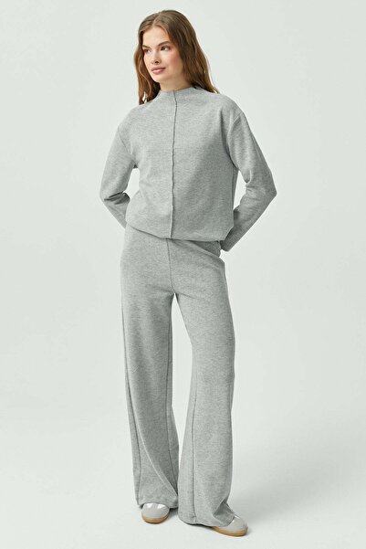 PAULMARK Women's Soft Plain Sweat Bottom