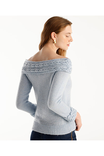Yargıcı Collar Detailed Sweater
