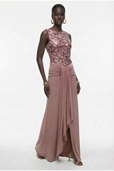 EXPLOSION Payet Halter Yaka Elbise