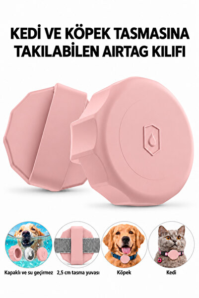 CONOCER Kedi-Köpek Tasma Uyumlu Airtag Kılıfı Tam Koruma Klasik Yumuşak Soft ...