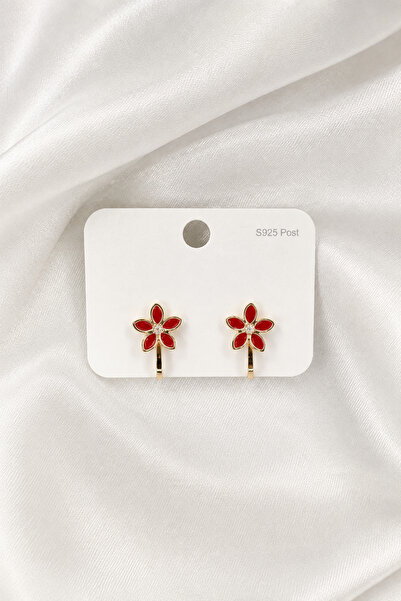 ÖZÇTAKI Steel Children's Earrings - Clip-On (Non-Pierced) - Flower Model - fo...