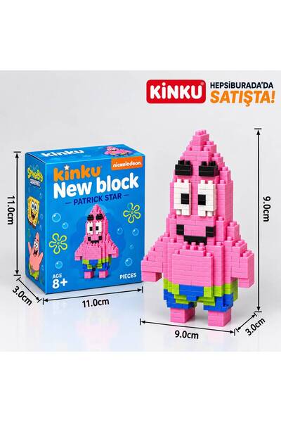 KİNKU Kutulu Block-Puzzle-Yapboz-3d Zeka Geliştiren-Mini Sevimli Figürler Min...