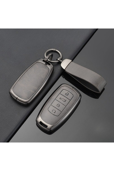Choice1 GRAY Car Key Case Cover Holder Shell for Chery Jaecoo J7 J8 7 Phev 20...