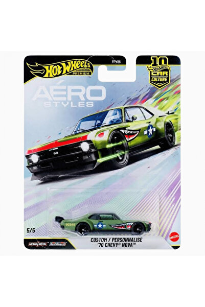 HOT WHEELS Premium Car Culture Aero Styles Custom/ Personnalise '70 Chevy Nov...