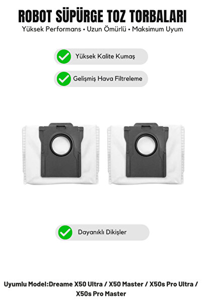 Asgard Grup Dreame X50 Ultra/X50 Master/X50S Pro Ultra/X50S Pro Master Compat...